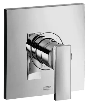 Смеситель для душа Axor 39655000 однозахватный, встраиваемый, внешняя часть, цвет: хром