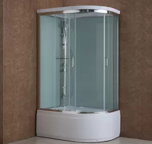 Душевая кабина BAND HOURS R 80x120x216 прозр.стекло профиль хром высокий прямоугольный поддон