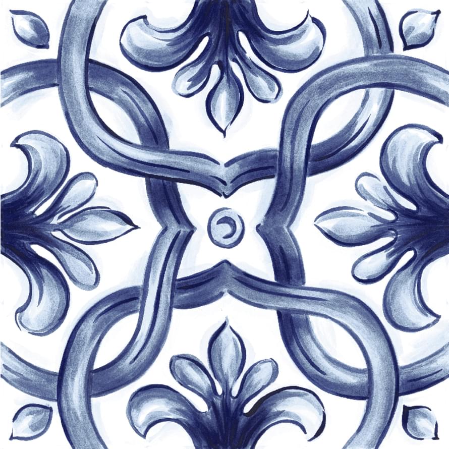 декор Amuri Decoro Maiolica Tappeto 2 Glossy 20x20
