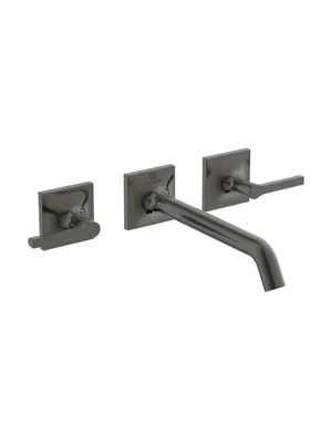 Ideal Standard Смеситель для раковины BD154A5 встр., двухзахватный, серый