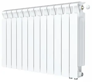 Радиатор биметаллический Rifar Ventil MVR 500 НП подкл, 12 секций, белый 50мм, 2352 Вт