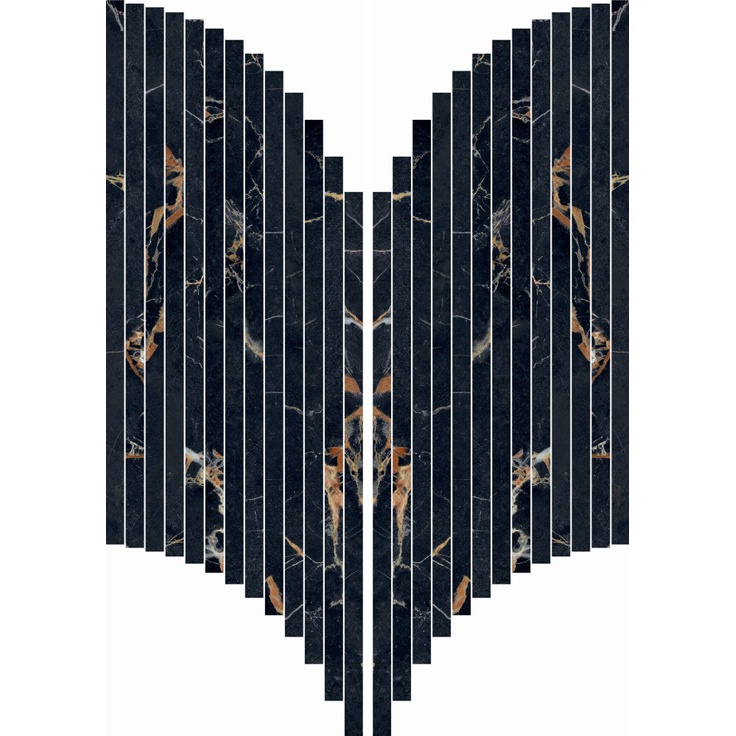 ABK Sensi Signoria 0009151 Ventaglio Port Gold Lux 28x60 глянцевая