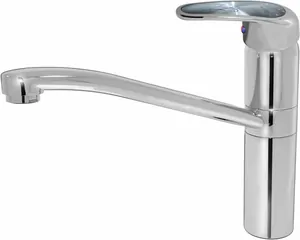 Смеситель для кухни VARION Armaturen Серебро 7240 92 3 высокий корпус, излив 230 мм