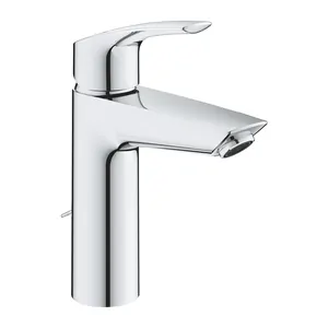 Смеситель для раковины Grohe 121 мм, с цепочкой, однозахватный, M-Size, хром 23323003