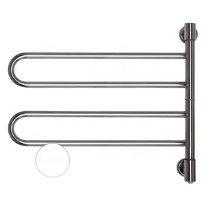 Полотенцесушитель электрический ENERGY U G2 36 Вт (ВхШхГ 540x635x100) белый матовый