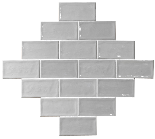 Chic Glamour Gris Glossy 15X7.5 глянцевая