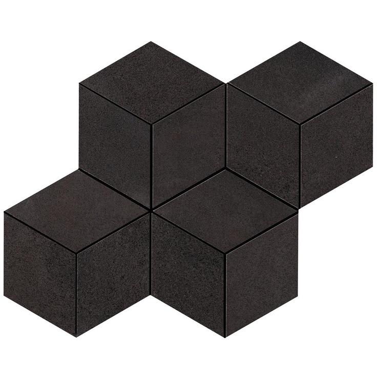 Atlas Concorde Blaze A0UQ Iron Mosaico Esagono Matt 30x35 матовая