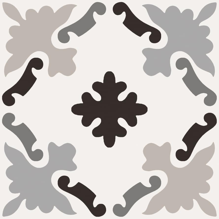 декор Patchwork BW 03 20x20