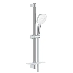Душевой гарнитур Grohe 110 (лейка, штанга, шланг, полочка) 3 режима, хром 27576003