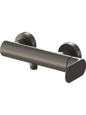 Смеситель для душа RAVAK EL 032.20GB однозахватный, настенный, графит X070331