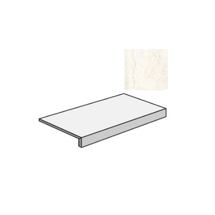 Sant Agostino Via Appia CSAGAVCW12 Gradone Vein Cut White 33x120 матовая