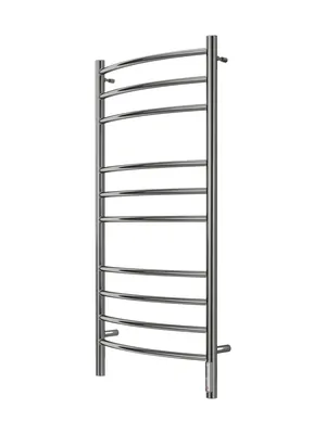 Полотенцесушитель TERMINUS П10 (ШВ:500х1050) электро, нерж.сталь, quick touch, правый