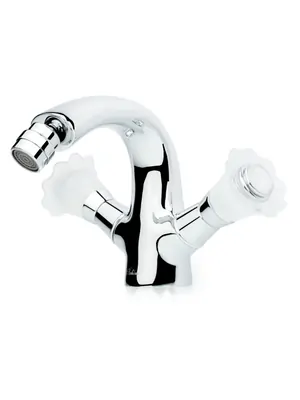 Смеситель Boheme Camelia для биде, на 1 отверстие, двухзахватный, хром 276-Camelia