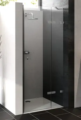 Душевая дверь HUPPE Pure 1200х2400 правая без рамы, глян.хром/прозрачное AP 4R1083.092.322.800