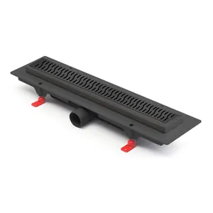 Душевой лоток Paini L=450 мм D40, черный матовый, CH450HC