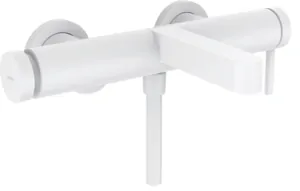 Смеситель Hansgrohe 76420700 для ванны, настенный, матовый белый