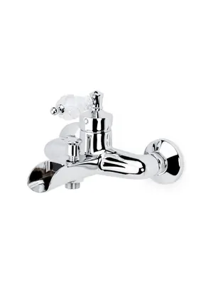 Смеситель Boheme 223-CRST для ванны/душа, настенный, однозахватный, без душ гарнитура, хром