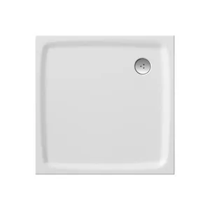 Душевой мраморный поддон RAVAK Galaxy Pro Flat 80 (800х800x30) белый