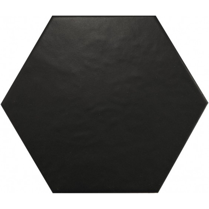 Equipe Hexatile 20338 Negro Mate 17,5x20 матовая