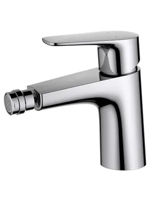 Смеситель для биде Aquatek AQ1118CR однозахватный, низкий излив 82мм, цвет: хром