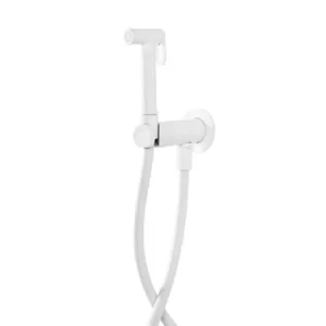 Гигиенический душ со смесителем CEZARES -DIF-BIO встраиваемый, белый матовый