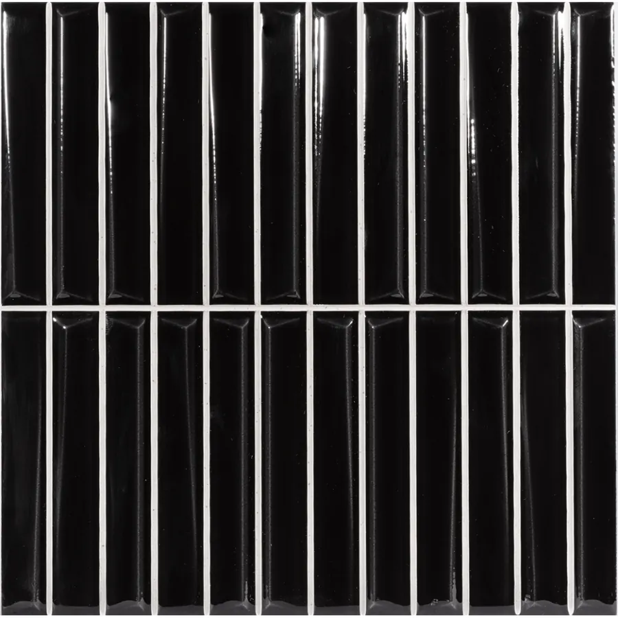 Melody Black 20x20 глянцевая