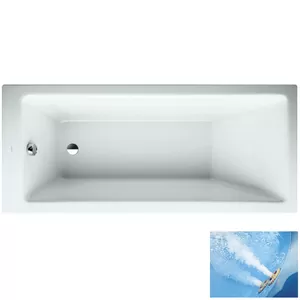 Ванна 2.3095.1.000.605.1 (1700х700х620) прямоугольная с панелью, аэромассаж