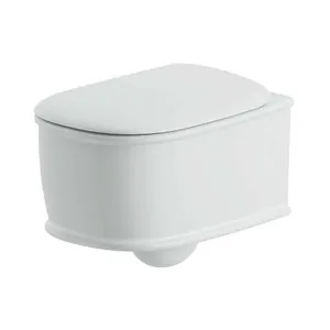 Унитаз подвесной Artceram 375х525х420мм, безободковый, крепеж, белый ATV001 01 00