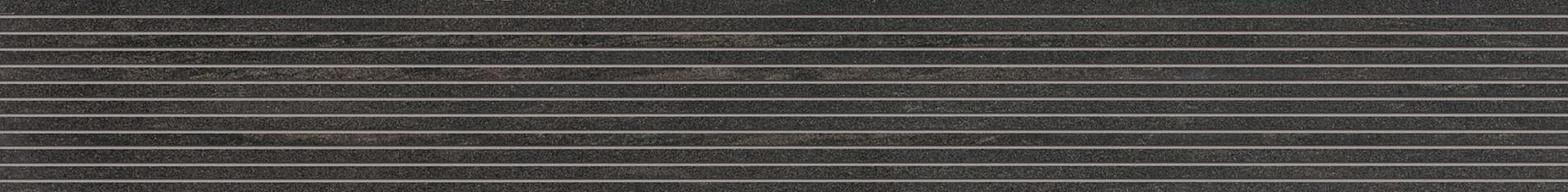 мозаика Stone Project Mosaico Squadro Falda Black Lappato 15x120