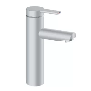 Смеситель для раковины Keuco однозахватный, без донного клапана, алюм.finish 53902 170102