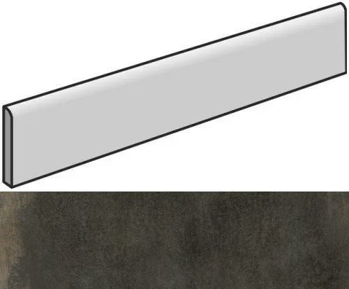 Continuum Brass Dark Battiscopa 80X7.2 матовая