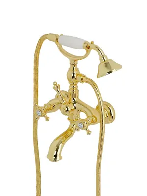Смеситель для ванны/душа Migliore PRESTIGE настенный, золото 31595  (ML.PRS-702.DO)