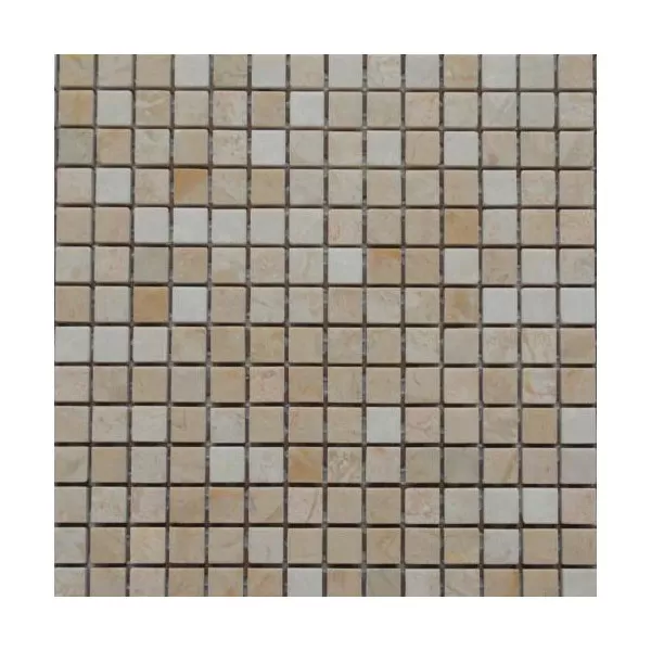Marble Mosaic Botticino Classico Polished 30.5X30.5 полированная