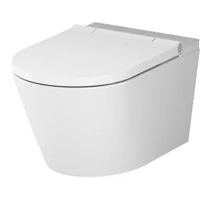 Унитаз подвесой AM.PM Inspire 370х570х400 безободковый, функция биде, электр. управление CCC501700SC