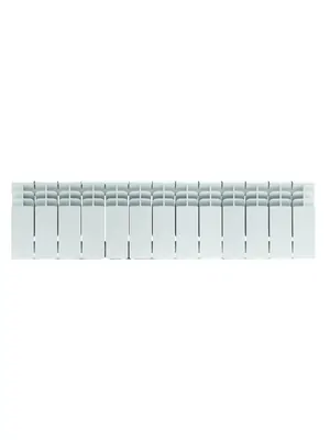 Радиатор STOUT 200 13 секций, биметаллический, боковое подключение, белый SRB-3310-020013