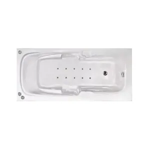 Ванна прямоугольная BACH 170х73 Система 5, аэромассаж, каркас