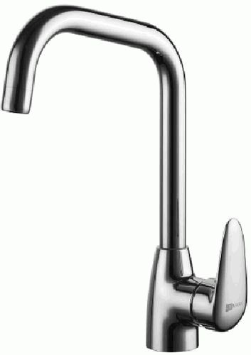Смеситель для кухни Lemark LM3355C однозахватный, с высоким поворотным изливом, хром