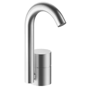 Смеситель для раковины Fantini на 1 отверстие, матовая натуральная сталь 3393Y004F