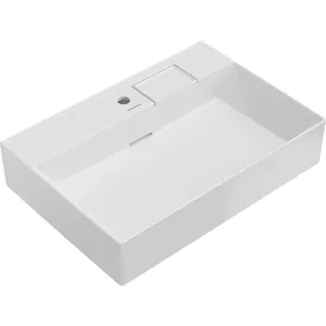 Раковина KERAMA MARAZZI Logica мебельная/подвесная 700х480х145 с 1 отверстием, белая гл. LO.wb.70.1