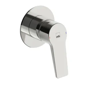 Смеситель для душа ORAS 3884 встраиваемый, однозахватный, внешняя часть, цвет: хром