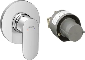 Смеситель для душа Hansgrohe S 72648000 однозахватный, встраиваемый, со скрытой частью, хром