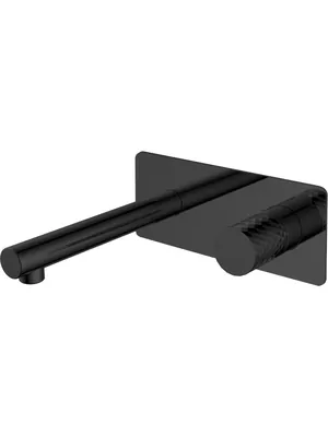 Смеситель Boheme 125-BB для раковины, встраиваемый, однозахватный, ручка:diamond, черный