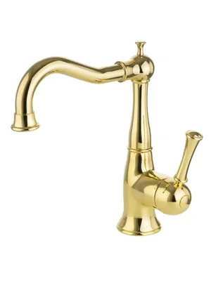 Смеситель для раковины Migliore однозахватный, золото 18608 (ML.DLS-6813.DO)