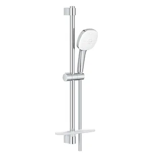 Душевой набор Grohe 110 (Штанга, шланг, лейка, полочка) 2 режима, хром 26907003