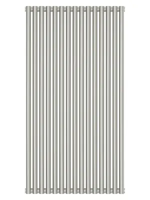 СУНЕРЖА Дизайн радиатор 1200х675 (15 секц) нерж.сталь, универ. подкл., 1/2", 00-0332-1215