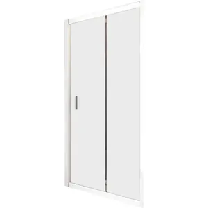 Душевая дверь RAVAK BLDP2-120 (1170-1210х1900) раздвижная, стекло, белый+Transparent