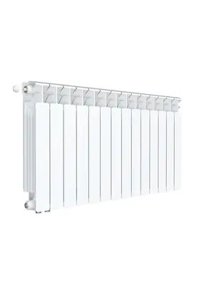 Радиатор биметаллический Rifar Ventil BVL 500 нижнее левое подключение, 14 секции, 2758 Вт