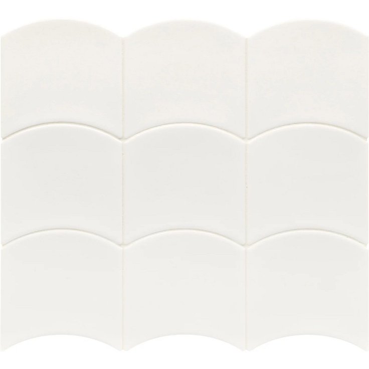 Equipe Wave 28838 White 12x12 глянцевая