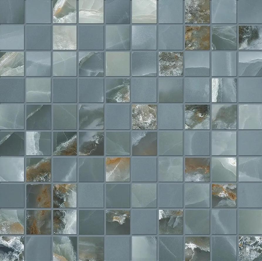 мозаика Tele Di Marmo Onyx Mosaico 3x3 Green Lappato 30x30
