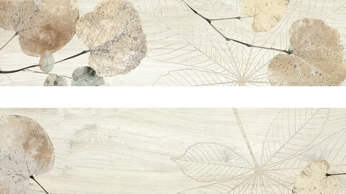 Foreste D'Italia 10 Foliage Bianco 20X80 матовая